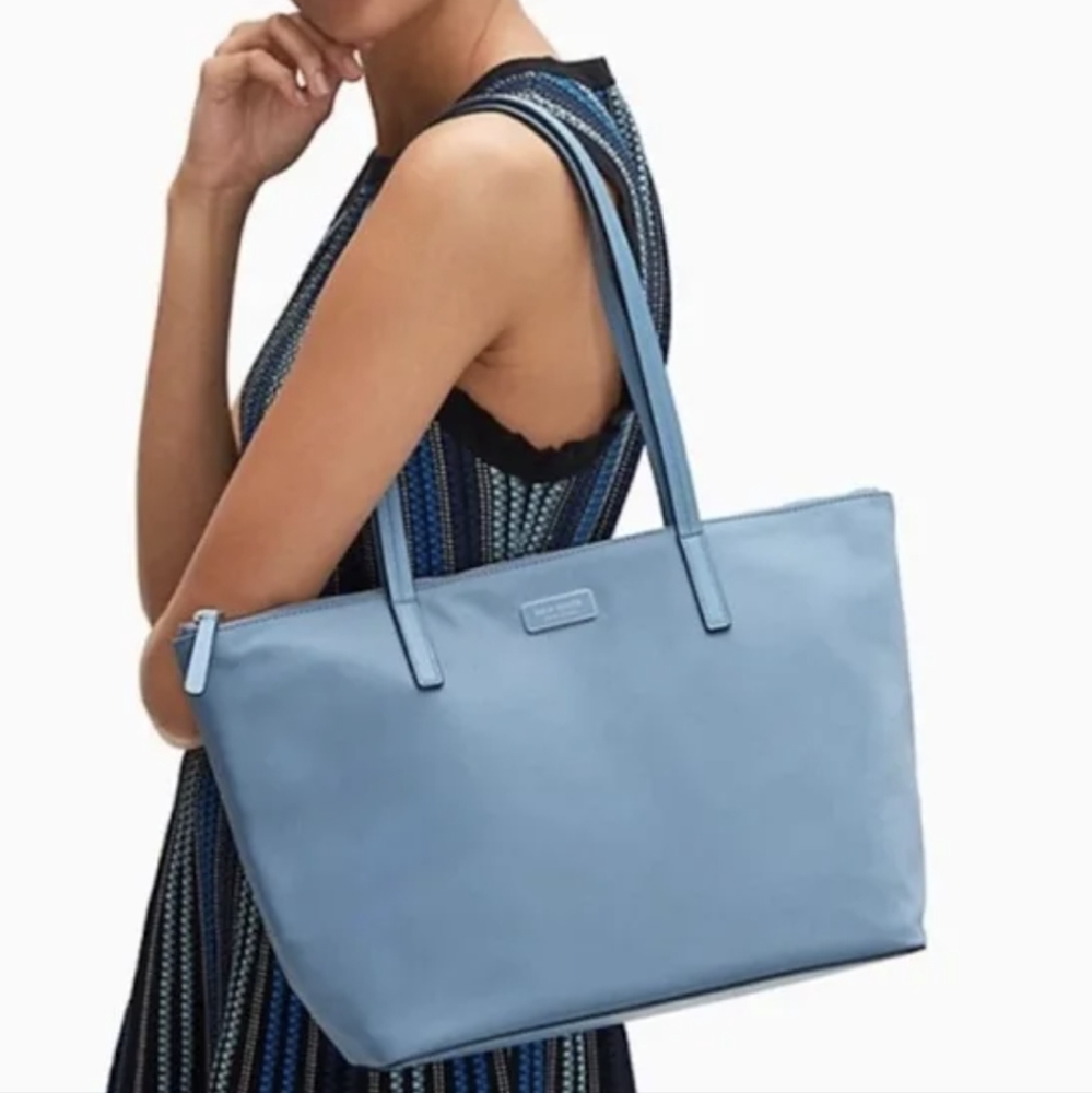 Kate Spade Hayden Tote in Niagara Blue